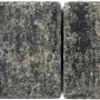 Diephaus Pflastersteine Via Jaris, Mehrformat, weiß-schwarz, 8 cm stark.