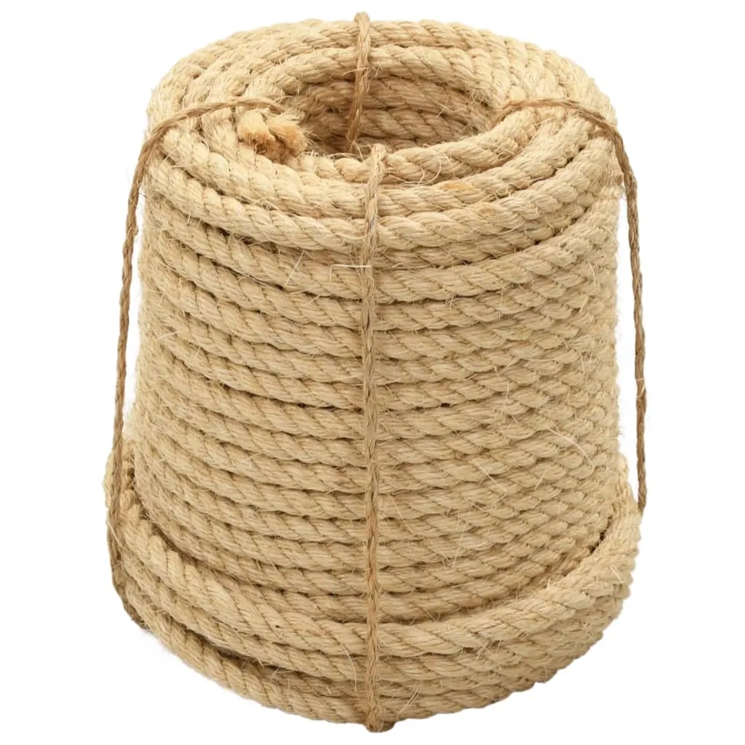 vidaXL Seil 100% Sisal 12 mm 50 m 144800