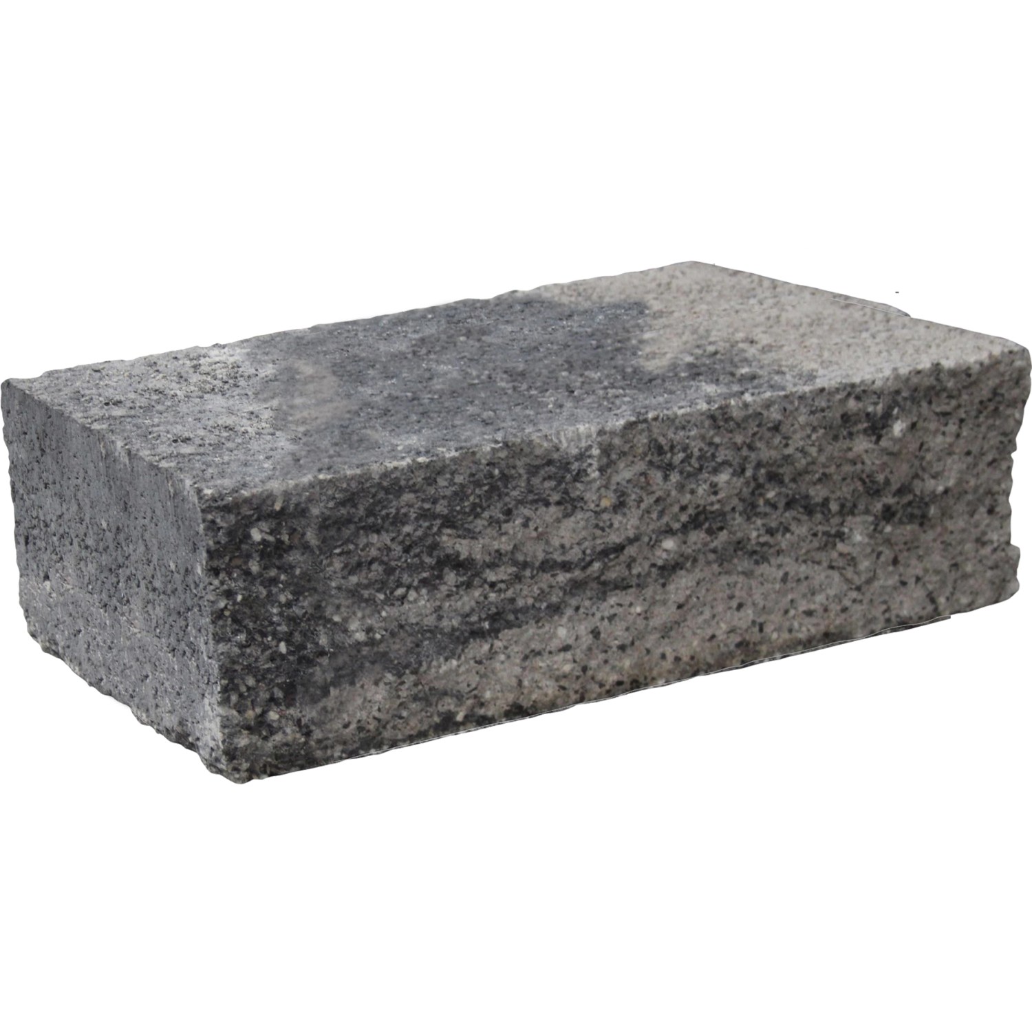 EHL Maxi-Mauerstein Anzio Grau-Anthrazit-nuanciert T x B x H: 30 cm x 22,5 cm x