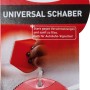 OkCars Universal-Schaber rot für Auto und Haushalt, zum Entfernen von Vignetten und Kleberesten.