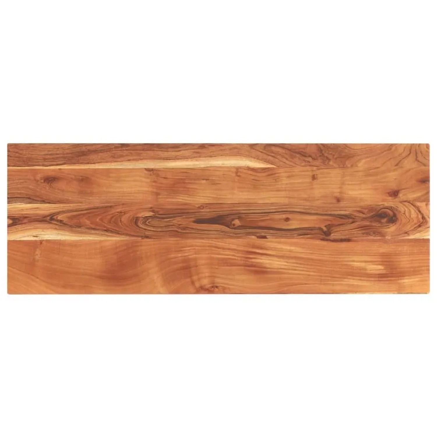 vidaXL Tischplatte 140x60x3,8 cm Rechteckig Massivholz Akazie 370996