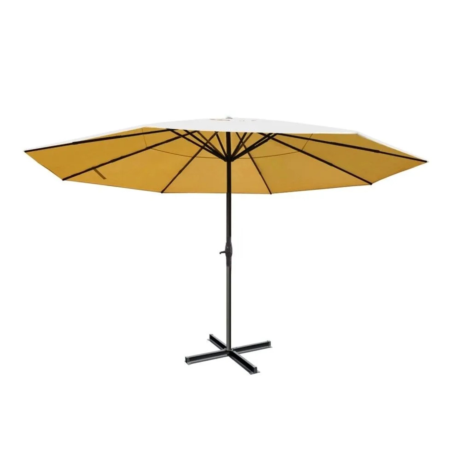 MCW Sonnenschirm Carpi Pro Ø 5m Creme ohne Ständer