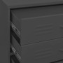vidaXL Kommode Anthrazit 80x35x101,5 cm Stahl 336204_8