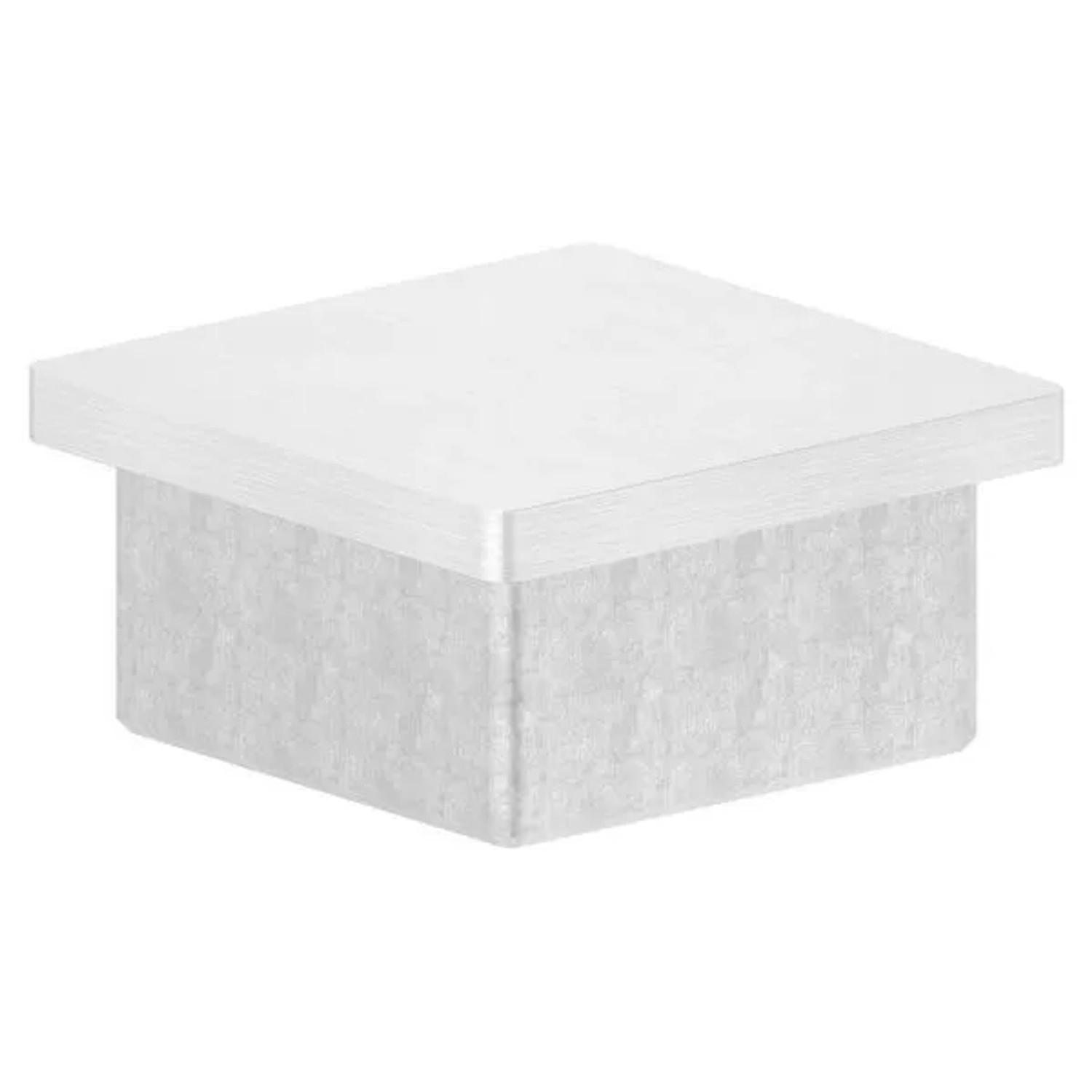 FeNau Einsteckkappe V4A Edelstahl Für Quadratrohr 50x50x4 mm