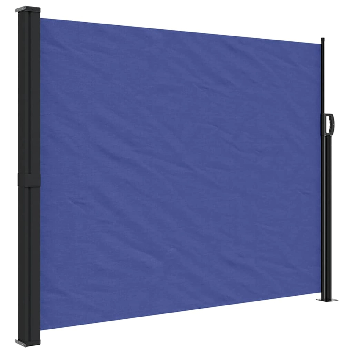 furnicato Seitenmarkise Ausziehbar Blau 160x500 cm günstig online kaufen
