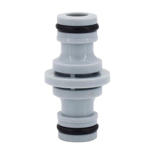 Tifler Schlauchkupplung 1/2 Zoll, Adapter für Gartenschläuche zum Verbinden von Schlauchstücken.