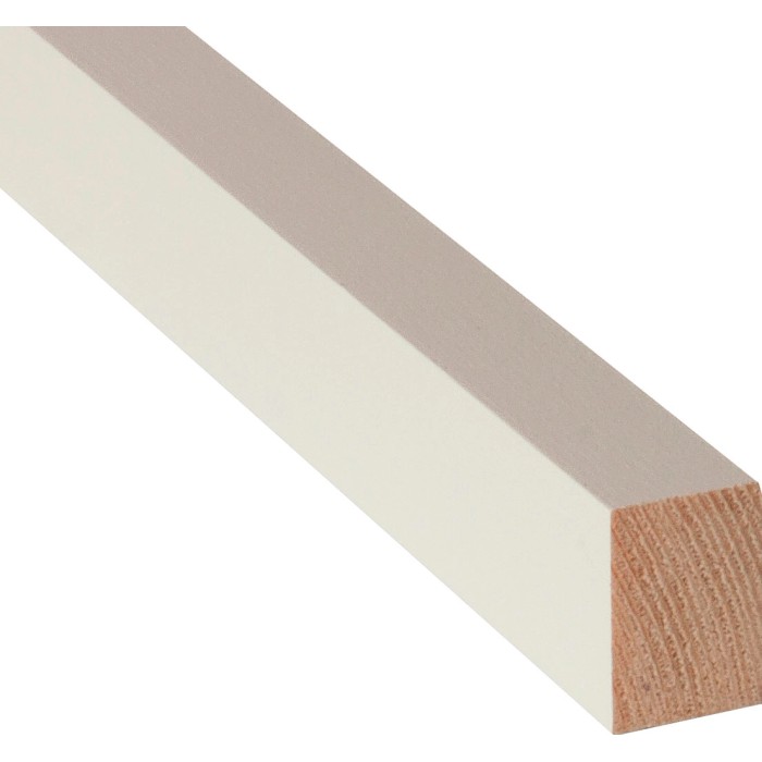 Holzleisten Wei Lackiert