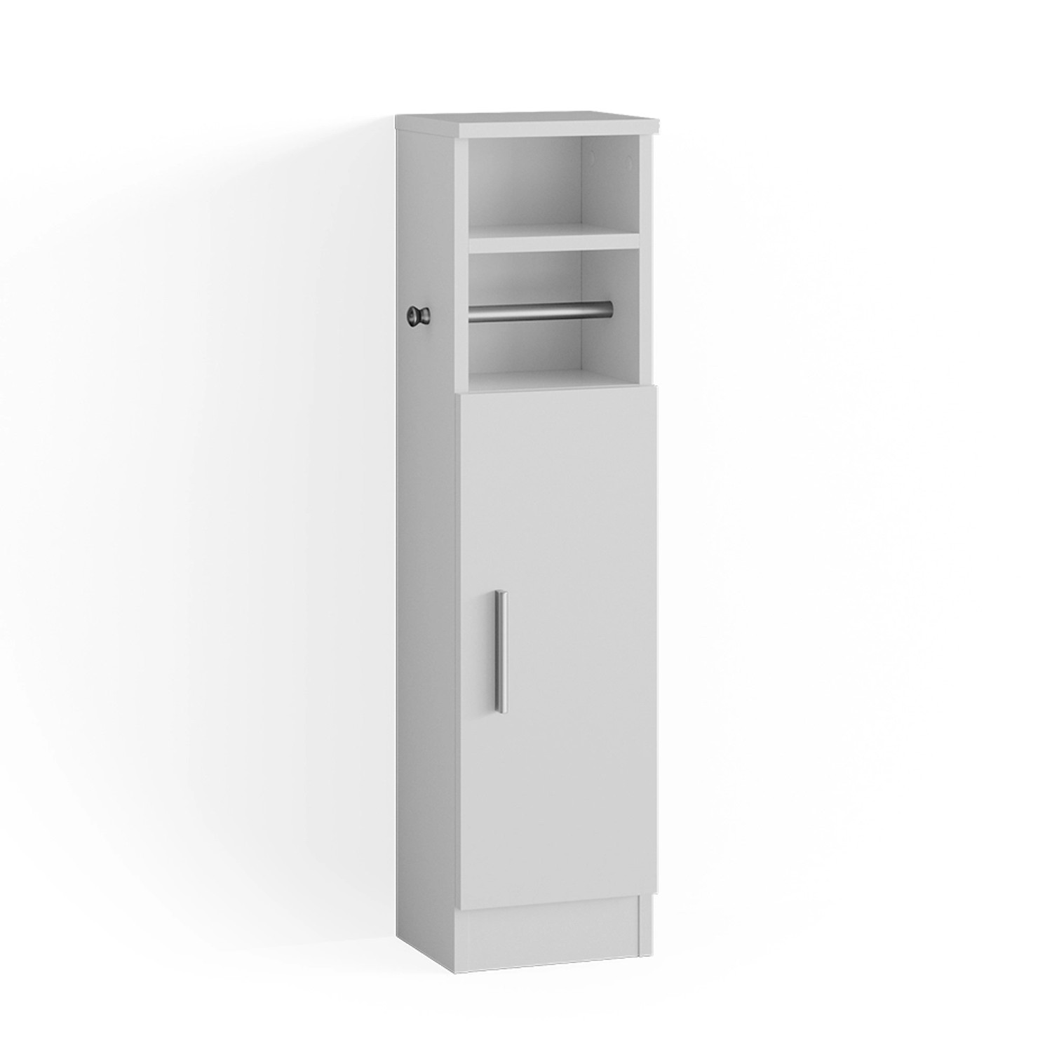 Vicco Midischrank Enga Weiß 23 x 90 cm