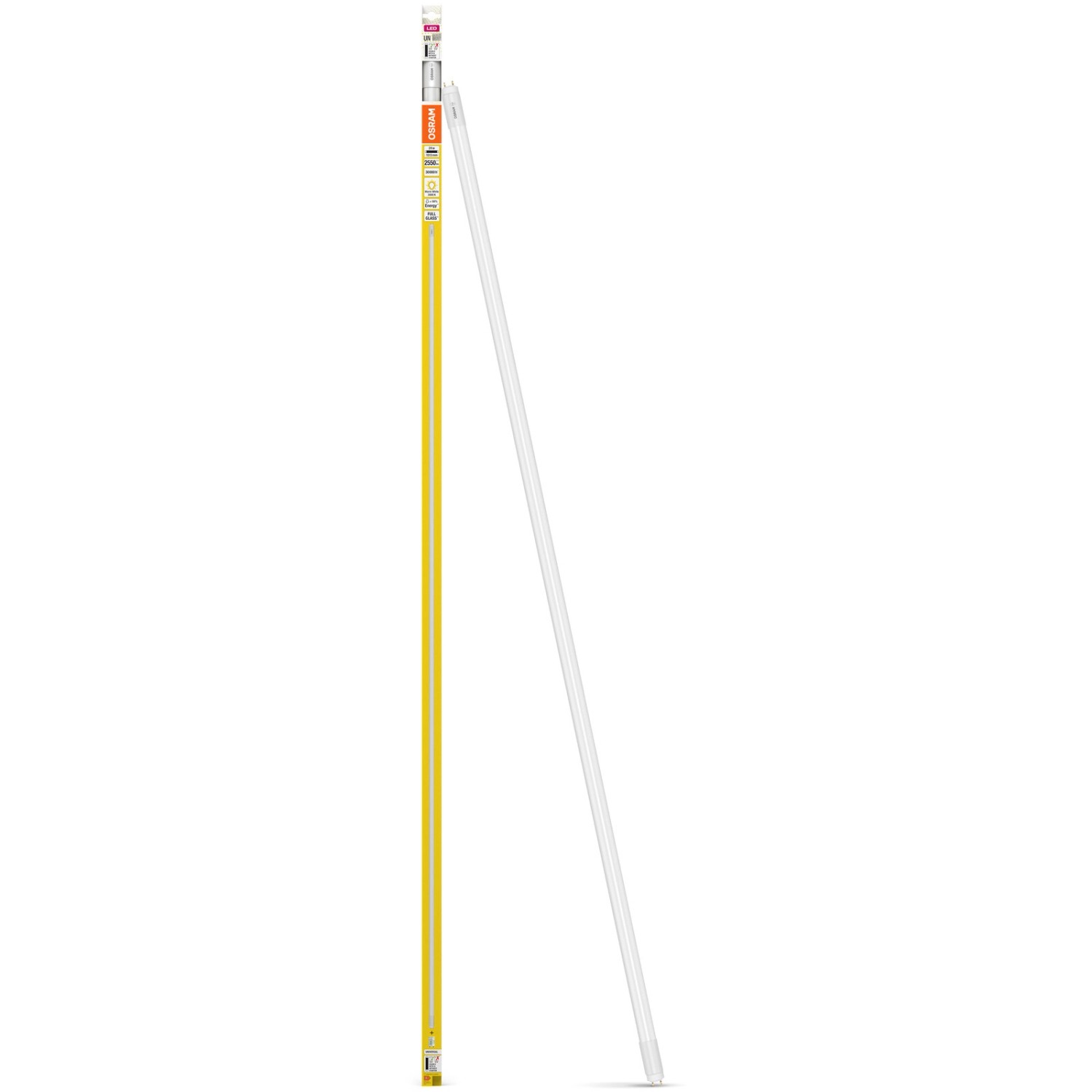 Osram LED-Leuchtstofflampe, 24W, 151cm, Warmweiß. LED Röhre für G13 Sockel.