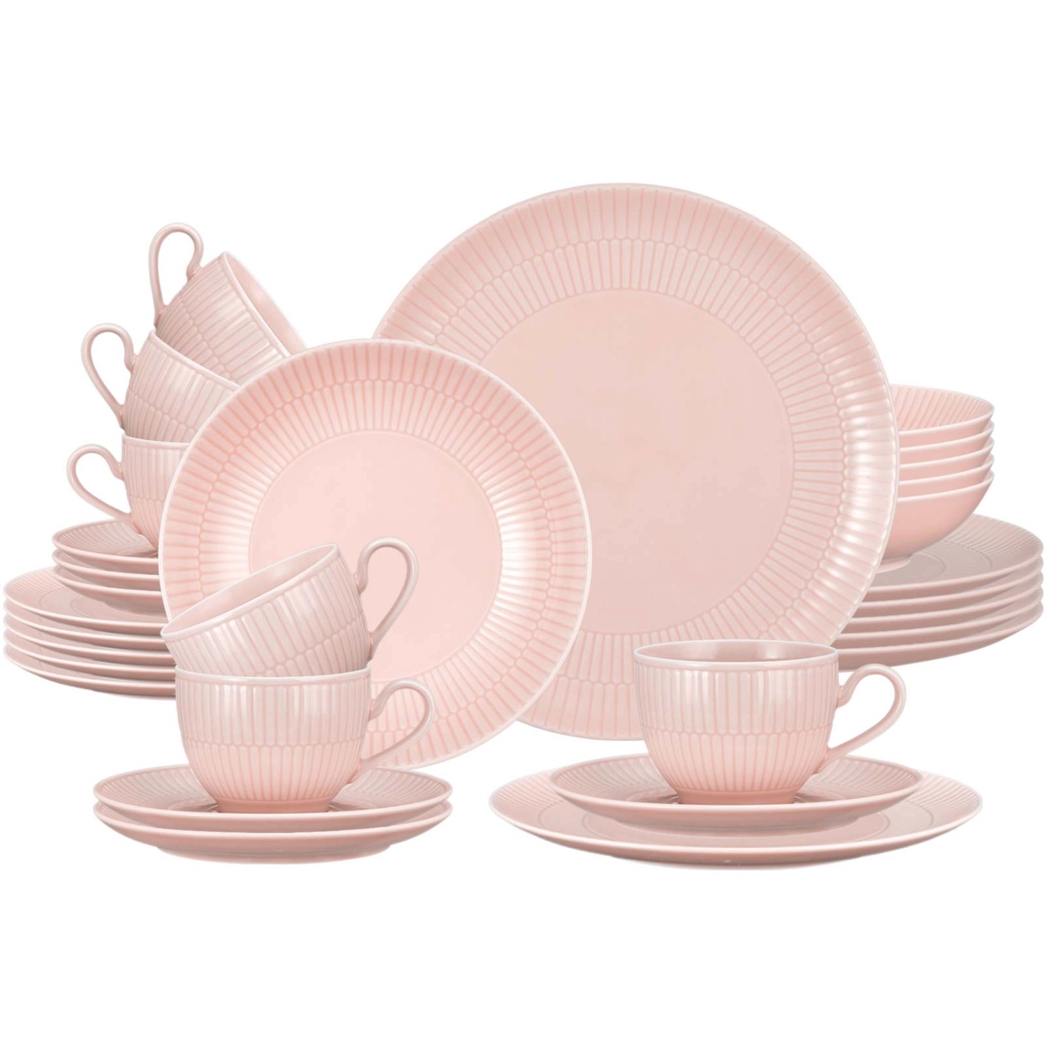 Seltmann Weiden Amina Kombi-Service 30-teilig Rosé günstig online kaufen