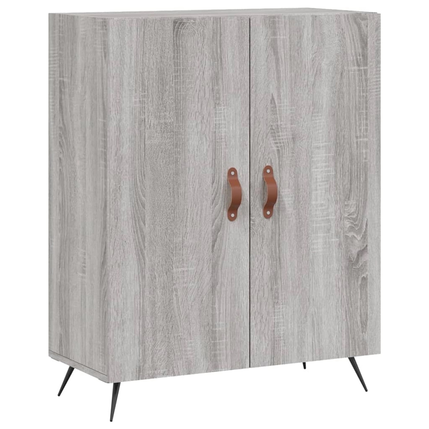 vidaXL Sideboard Grau Sonoma 69,5x34x90 cm Holzwerkstoff 827698 günstig online kaufen