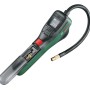 Bosch EasyPump Akku-Druckluftpumpe mit Display und Zubehör.
