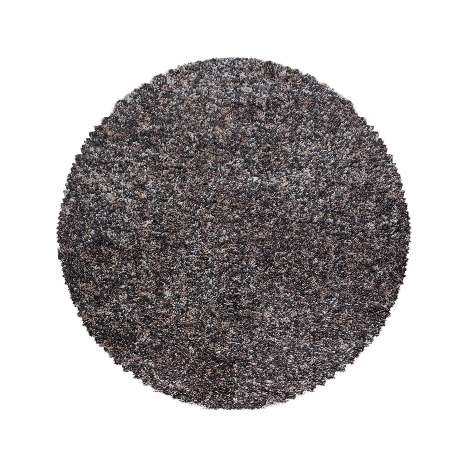 Ayyildiz Hochflorteppich Enjoy 4500 Taupe Ø 200 cm