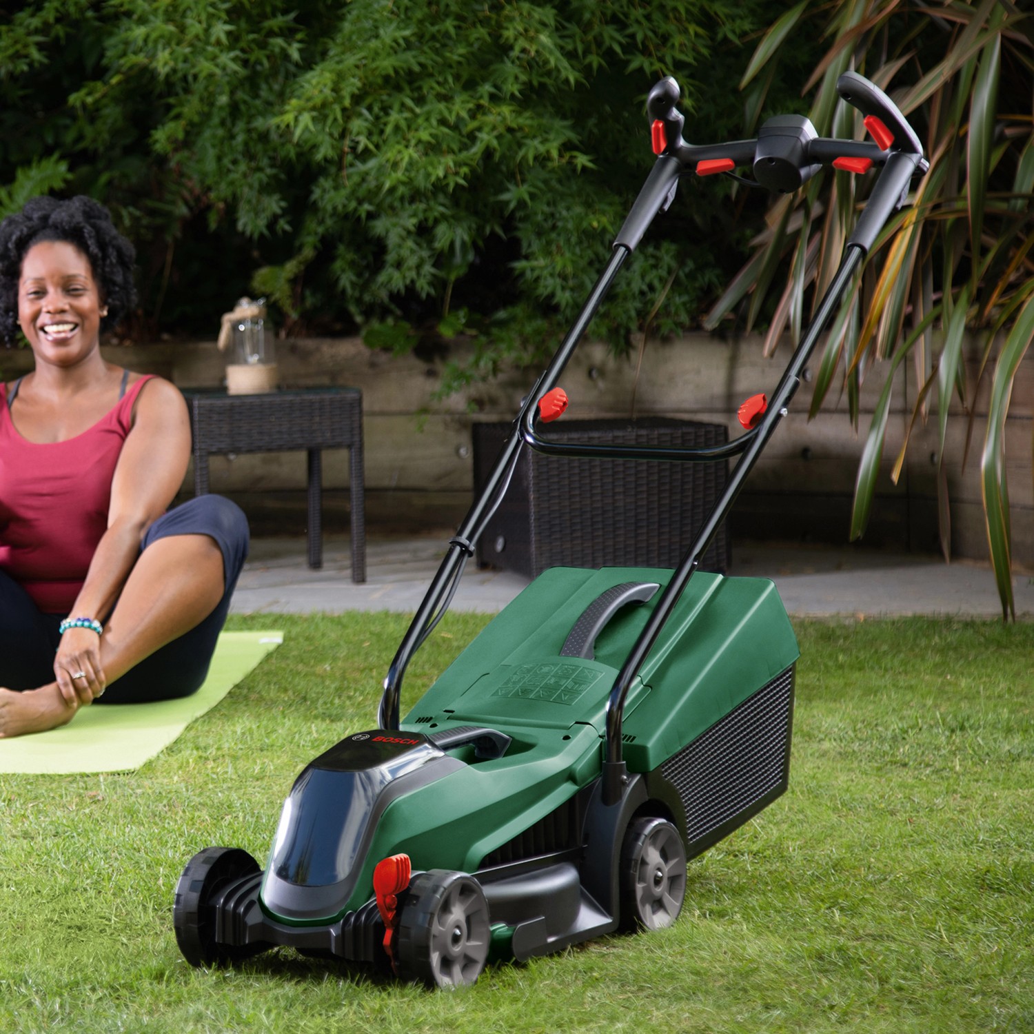 39+ Bosch Akku-Rasenmäher Citymower 18V-32 Inkl. Akku Und