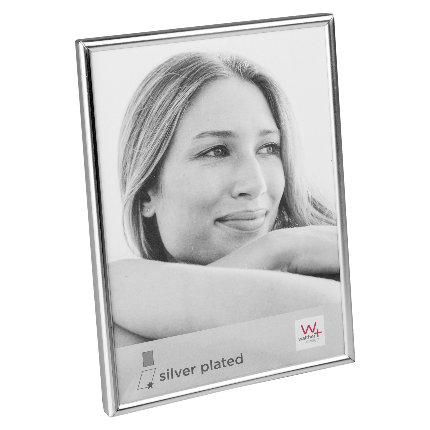 walther design Chloe Portrait Bilderrahmen  18x24 cm  Silber günstig online kaufen