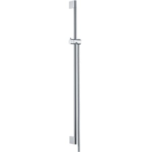 Hansgrohe Brausestange Unica Crometta, 0,9 m, mit Schlauch (160 cm), Chrom.