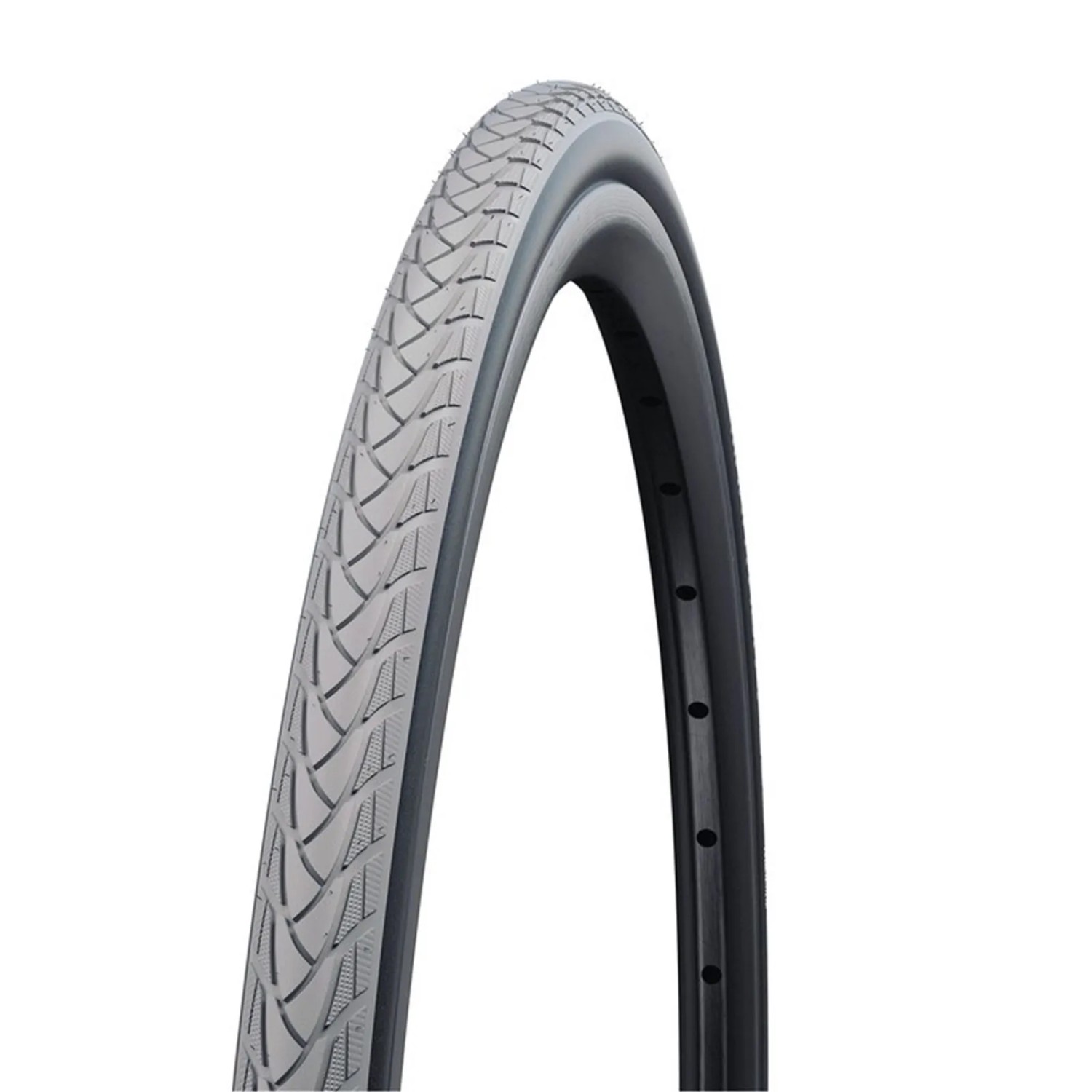Schwalbe Rollstuhlreifen Marathon Plus Wheelchair 24x1.00 25-540 sw/gr-TSkin 2grip SG GRC