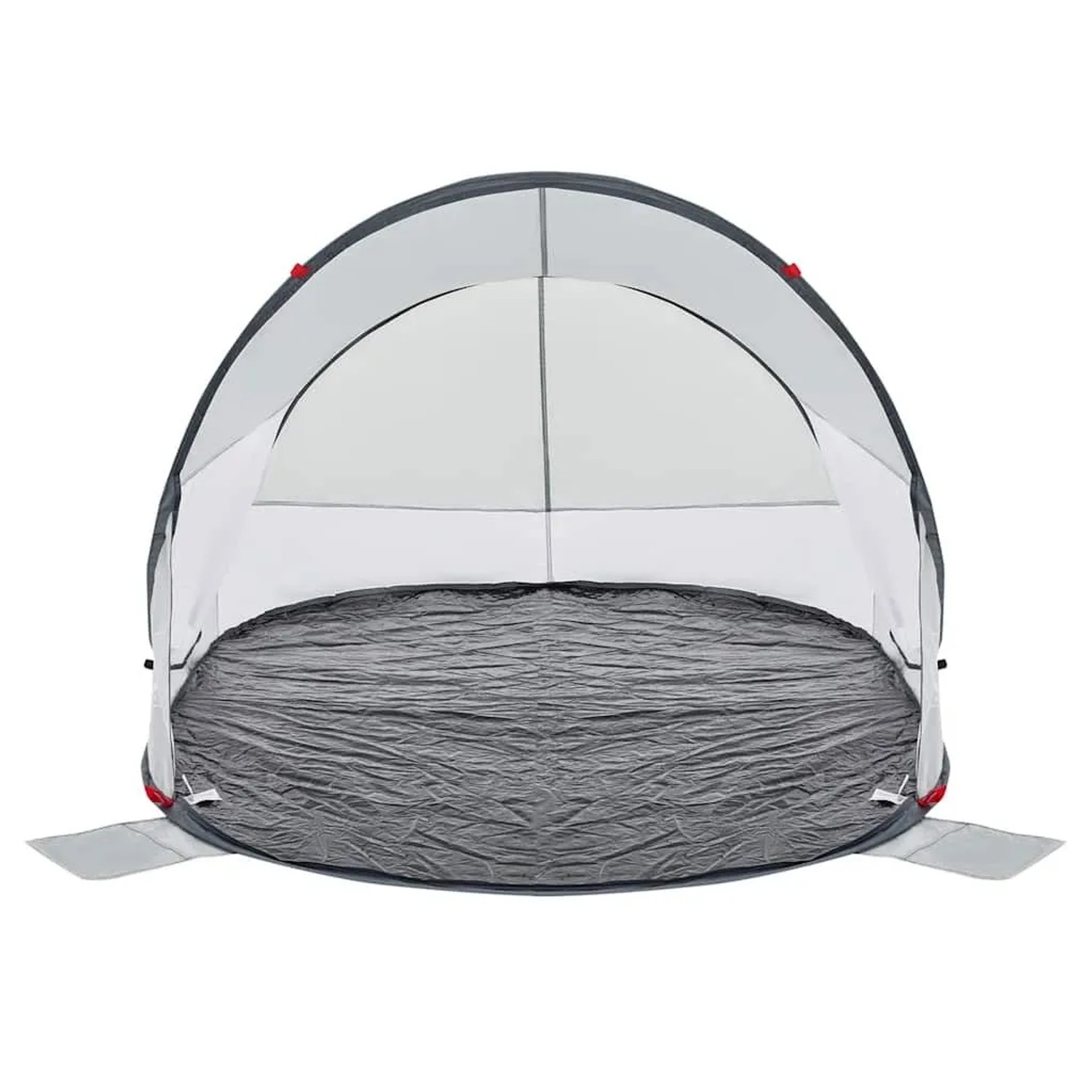 vidaXL Strandzelt Grau Pop-Up Wasserdicht 4004151_5