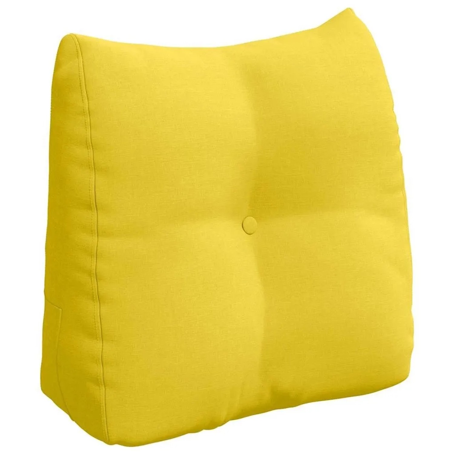vidaXL Rückenkissen Helles Gelb 45 x 24 x 50 cm Stoff 42014363