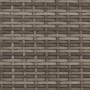 Detailaufnahme des grauen Poly Rattan Geflechts der VidaXL Doppel-Sonnenliege.