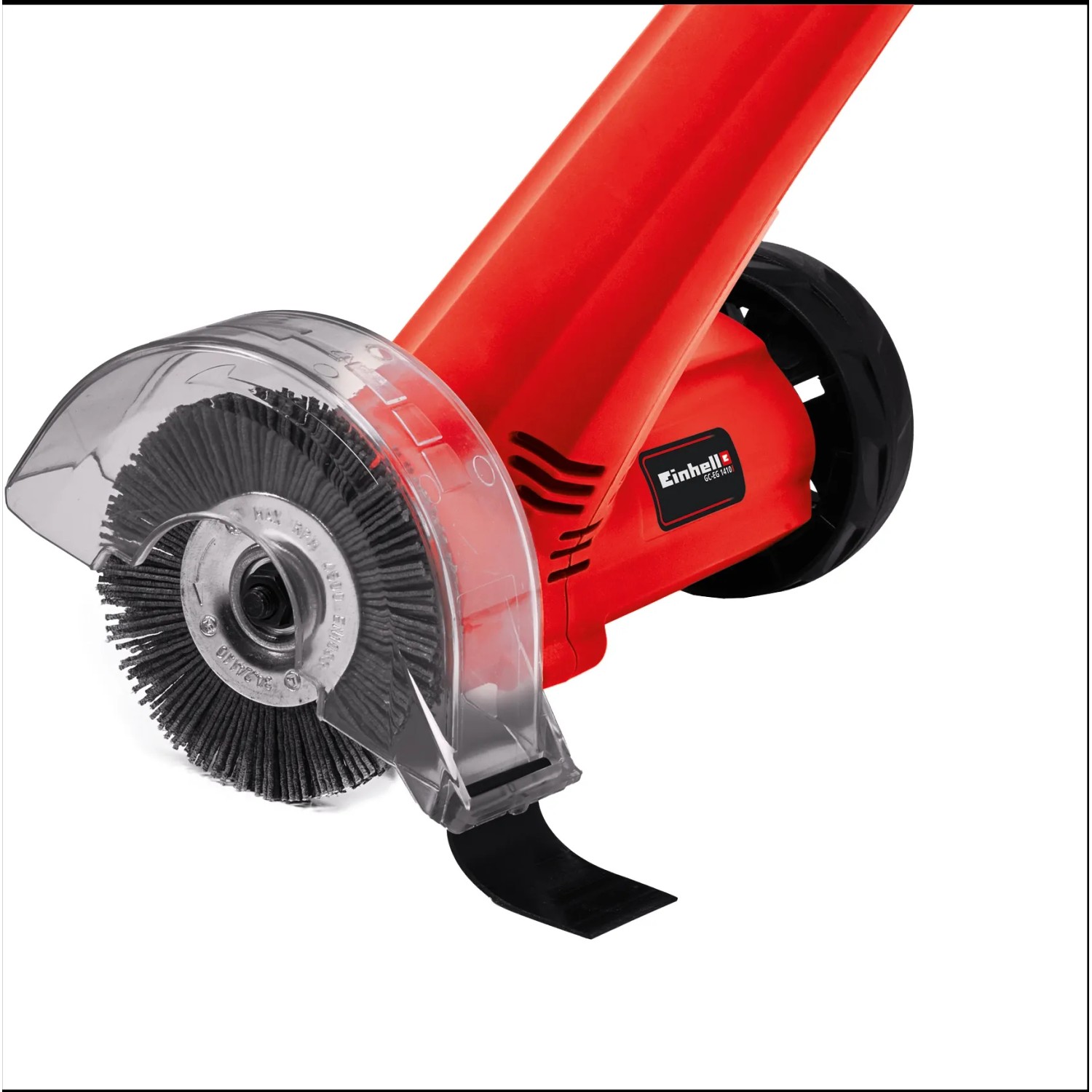 Einhell GC-EG 1410 Elektro-Fugenreiniger mit Bürste und Schutzhaube, rot.