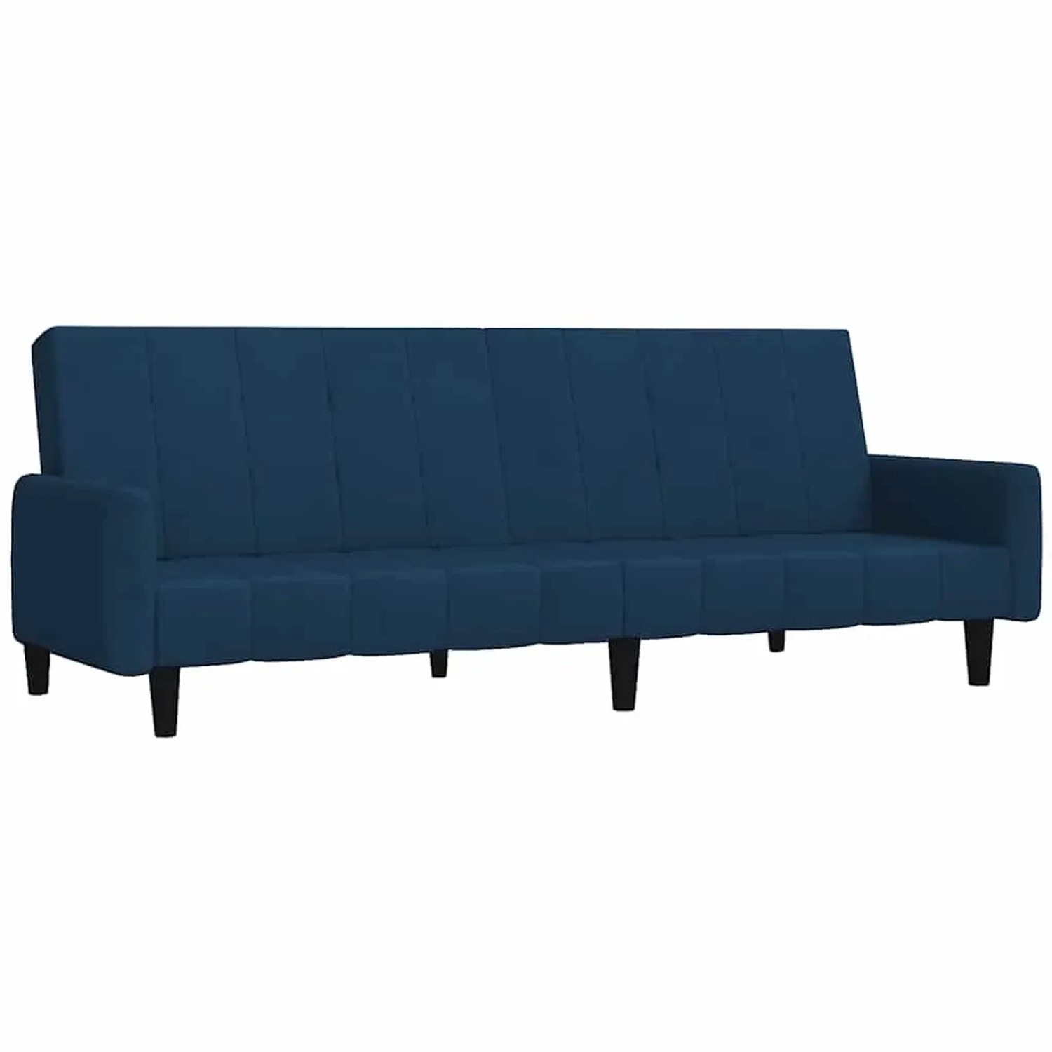 vidaXL Schlafsofa 2-Sitzer Blau Samt 375773 günstig online kaufen