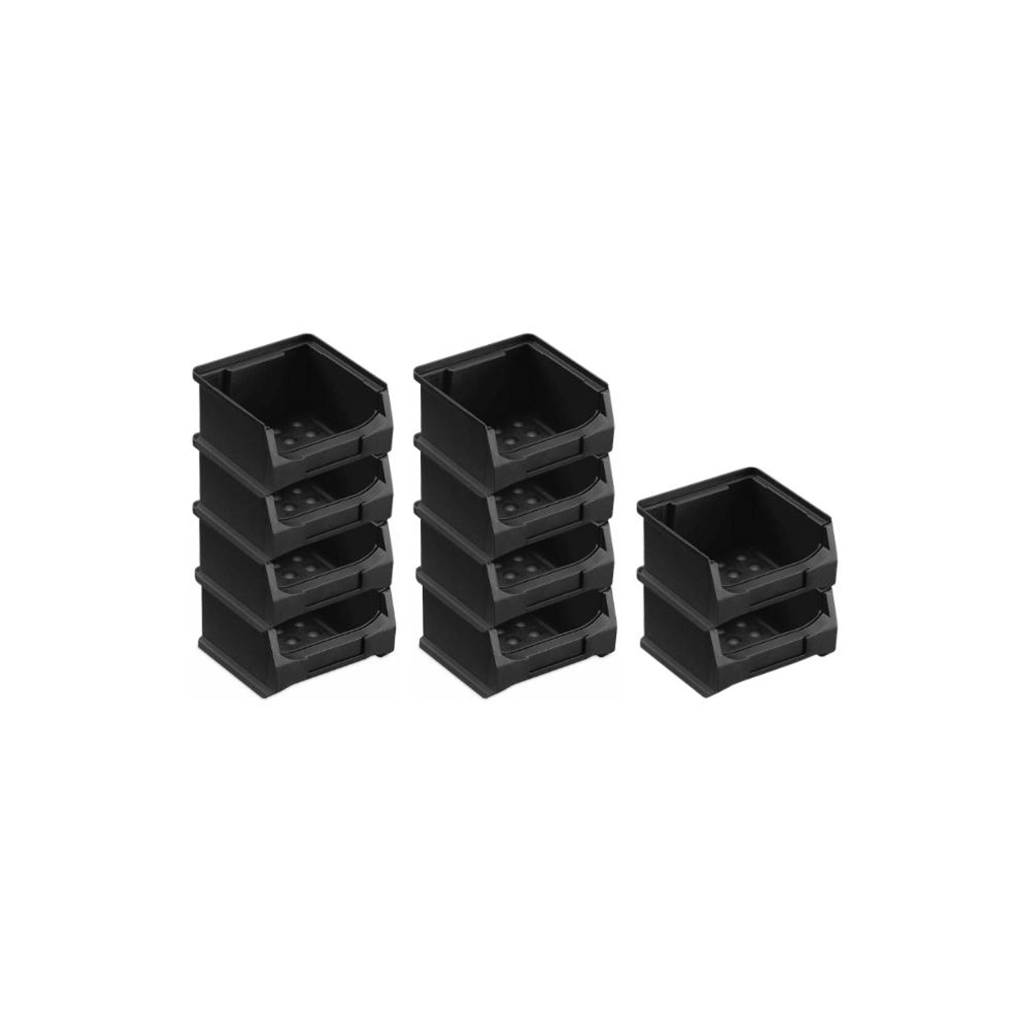 PROREGAL SparSet 10x Leitfähige Sichtlagerbox 1,0 HxBxT 6 x 10 x 10 cm 0,4 günstig online kaufen