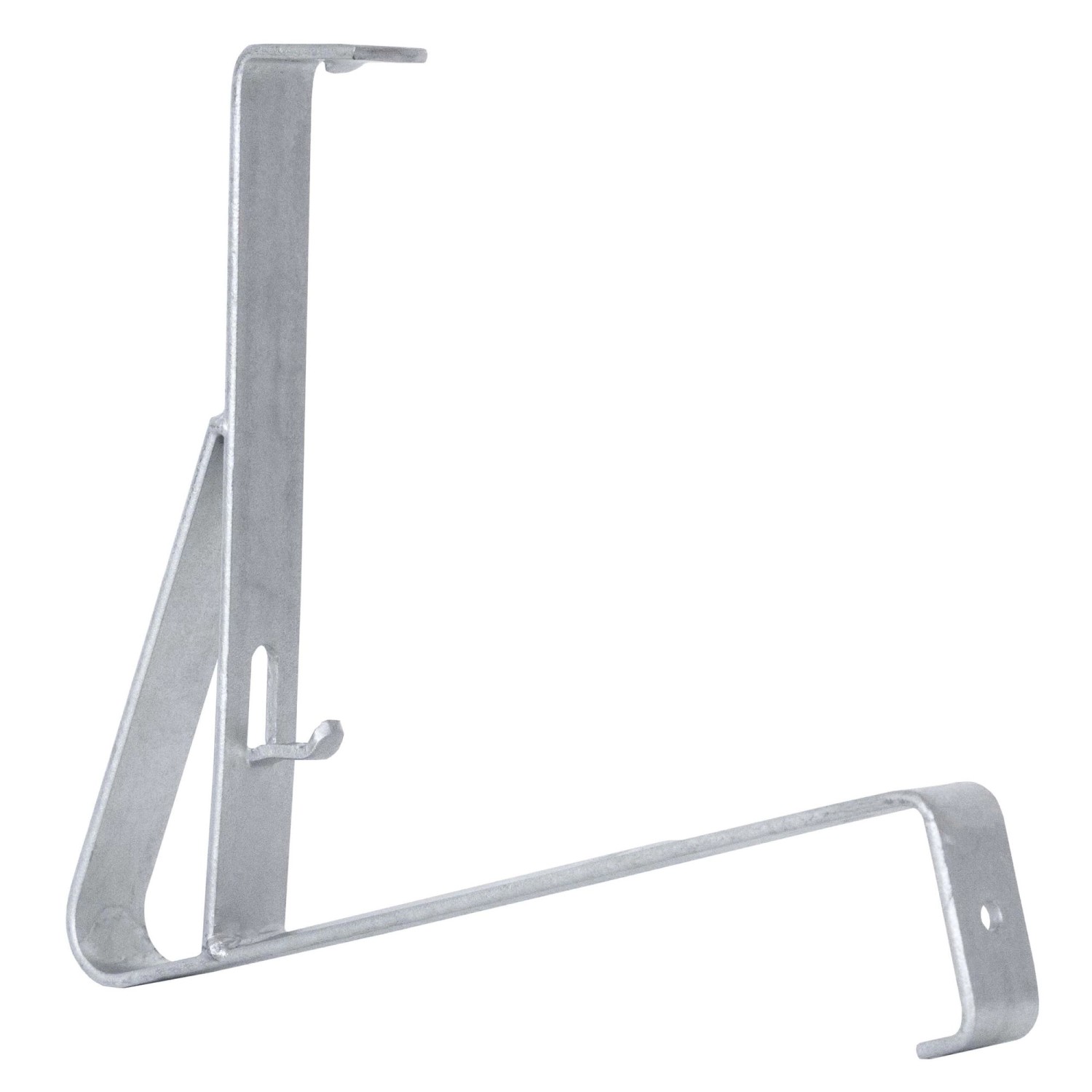 Daprona Schneefangstützen für Gewellte Dachziegel 32,5cm Stahl Silber
