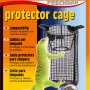 Sera Lampenkäfig Reptil Protector Cage für Terrarium-Beleuchtung, schützt Reptilien vor Verbrennungen.