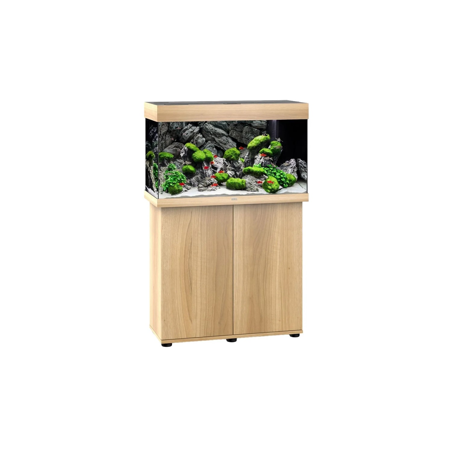 Juwel LED-Aquarium-Kombination Rio 125 Helles Holz 125,