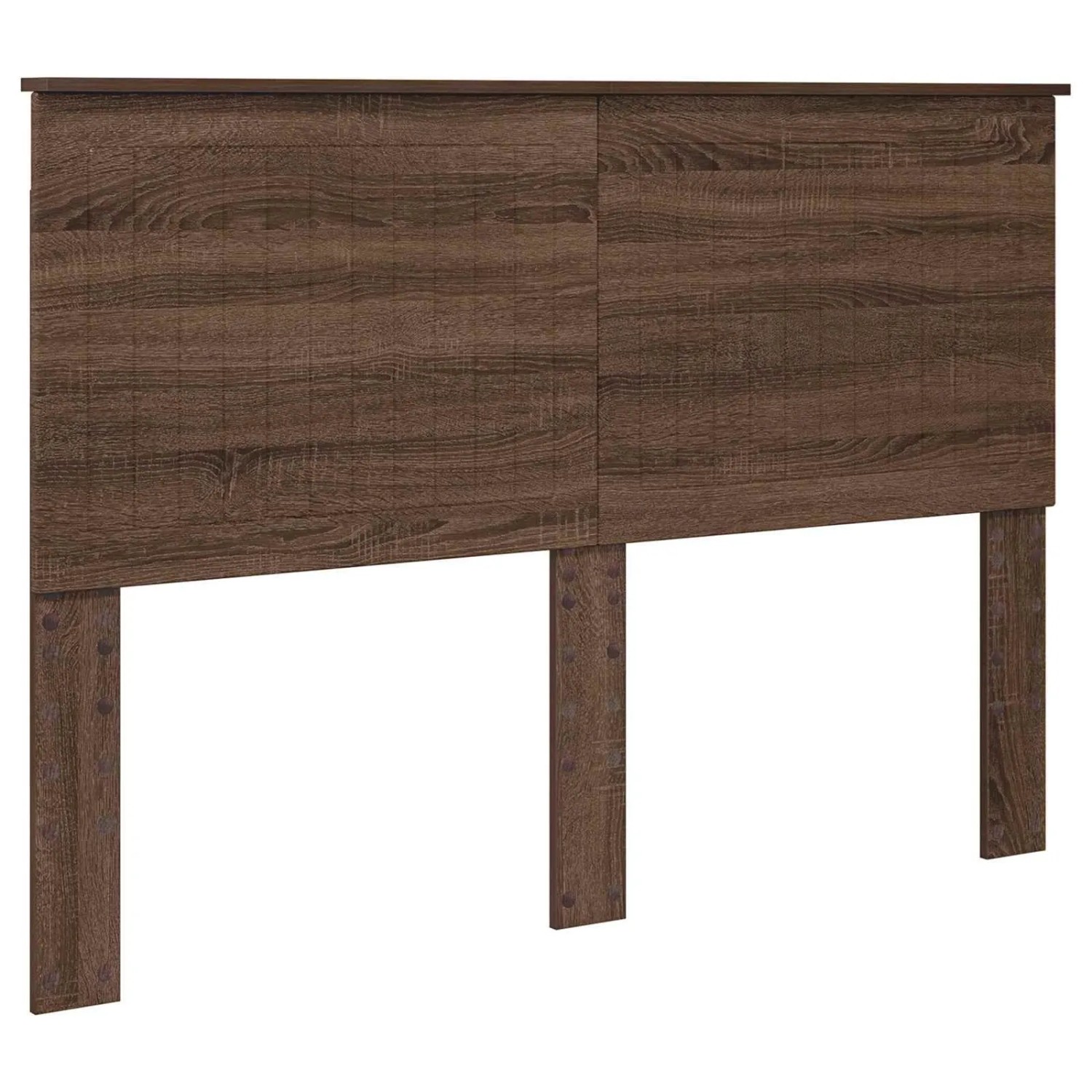 vidaXL Kopfteil mit Kopfteil Braun Eichen-Optik 140 cm Holzwerkstoff 887766