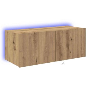 vidaXL Wand-TV-Schrank Eiche Handwerklich 80 x 35 x 31 cm Holzwerkstoff 863106