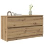 vidaXL TV-Schrank Artisan-Eiche 100x35x54 cm Holzwerkstoff 861813_4