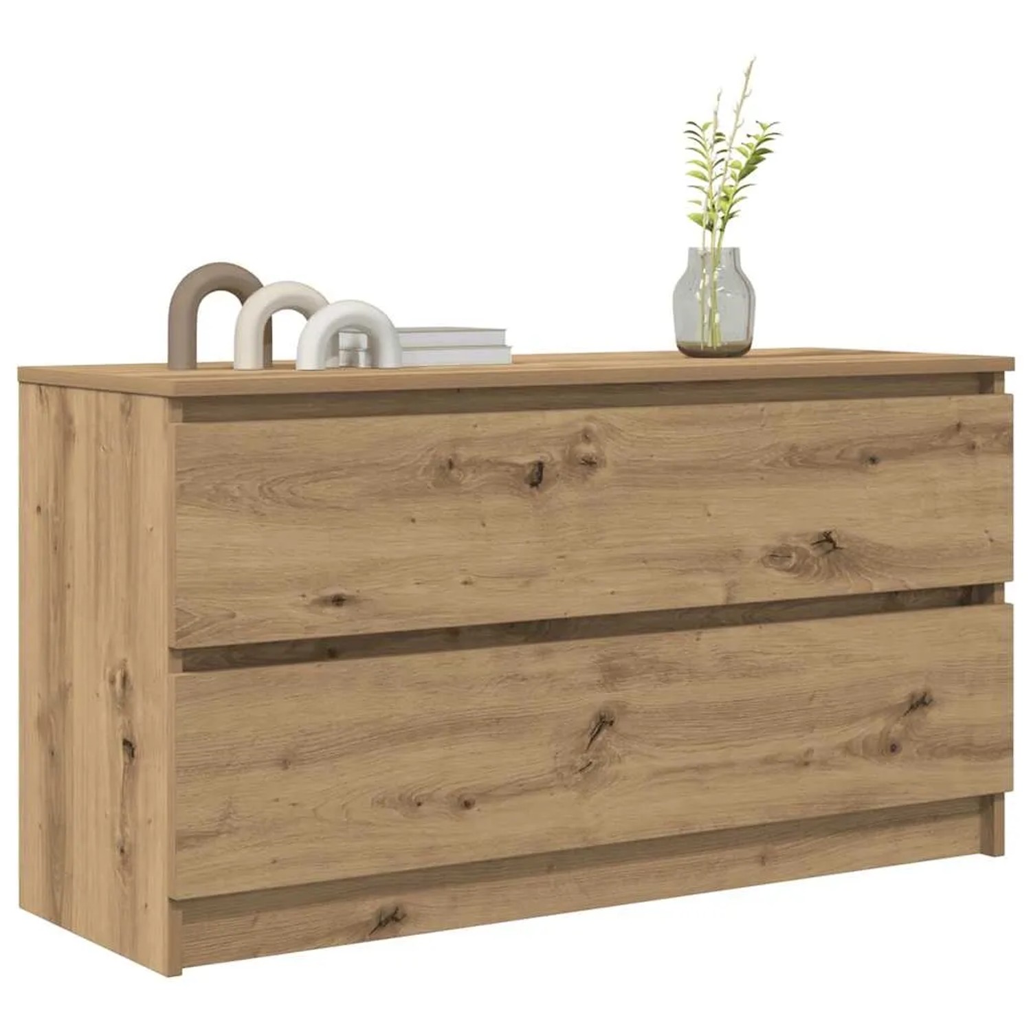 vidaXL TV-Schrank Artisan-Eiche 100x35x54 cm Holzwerkstoff 861813_4