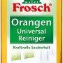 Flasche Frosch Orangen Universal-Reiniger 750ml für kraftvolle Reinigung von Oberflächen und Böden.