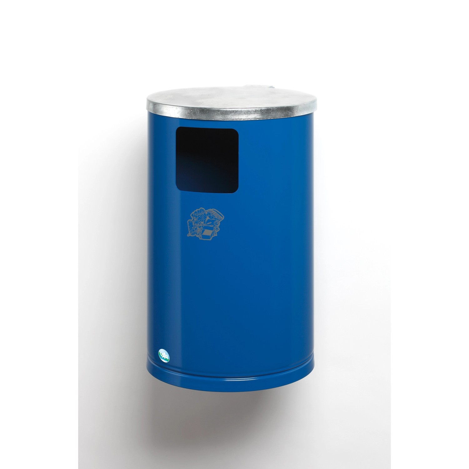 PROREGAL Abfallsammler Zur Wand Oder Rohrbefestigung 30 Liter HxBxT 62 x 30 günstig online kaufen