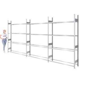 PROREGAL Reifenregal Tire Pro, verzinkt, 4 Ebenen für bis zu 21 Reifen pro Ebene. Regale & Regalböden.