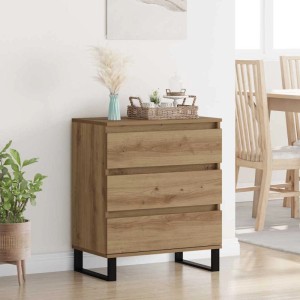 vidaXL Sideboard Artisan-Eiche 60 x 35 x 70 cm Holzwerkstoff 881954