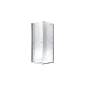 Glaszentrum Hagen Hades Duschkabine, 90x90x195cm, 8mm ESG Glas, Eckeinstieg.