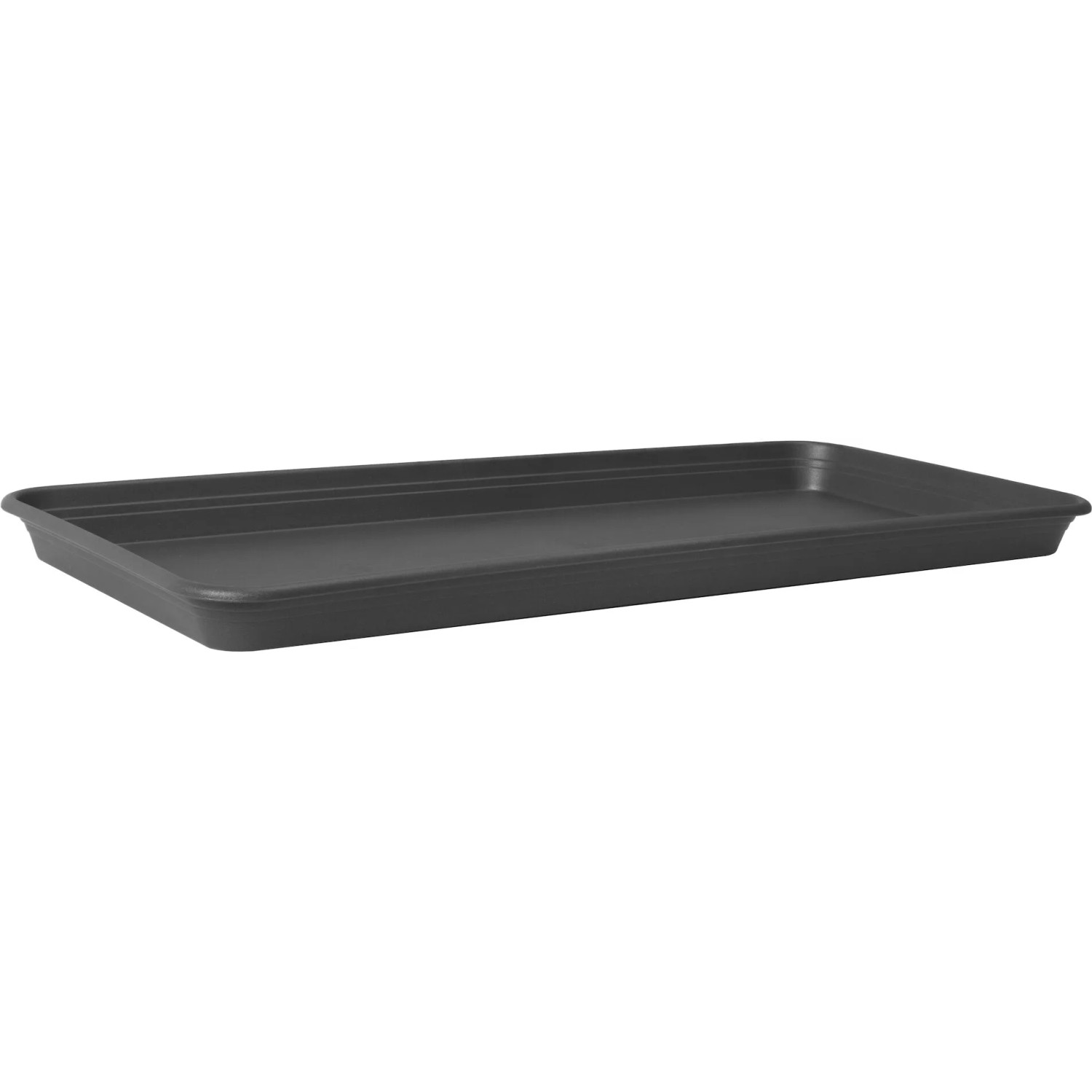 Florus Pflanzenuntersetzer Rechteckig 70 x 29 cm Anthrazit kaufen bei OBI
