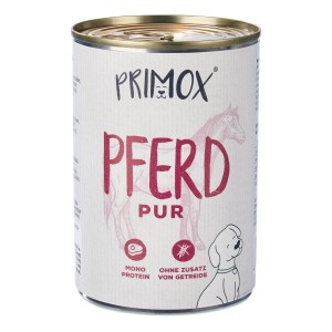 Primox Hunde-Nassfutter Pferd Pur 400 g