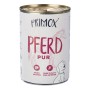 Primox Hunde-Nassfutter Pferd Pur, Monoprotein für sensible Hunde. Dose mit Pferde-Motiv.