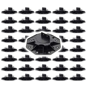 Xpotool Set 40X Stelzlager Terrassen 2700Kg 18-28Mm Stellfüße Höhenverstellbar