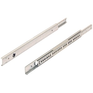 Hettich Kugelteilauszug für Schubkästen mit 27 mm Nut, Länge 345-550 mm.