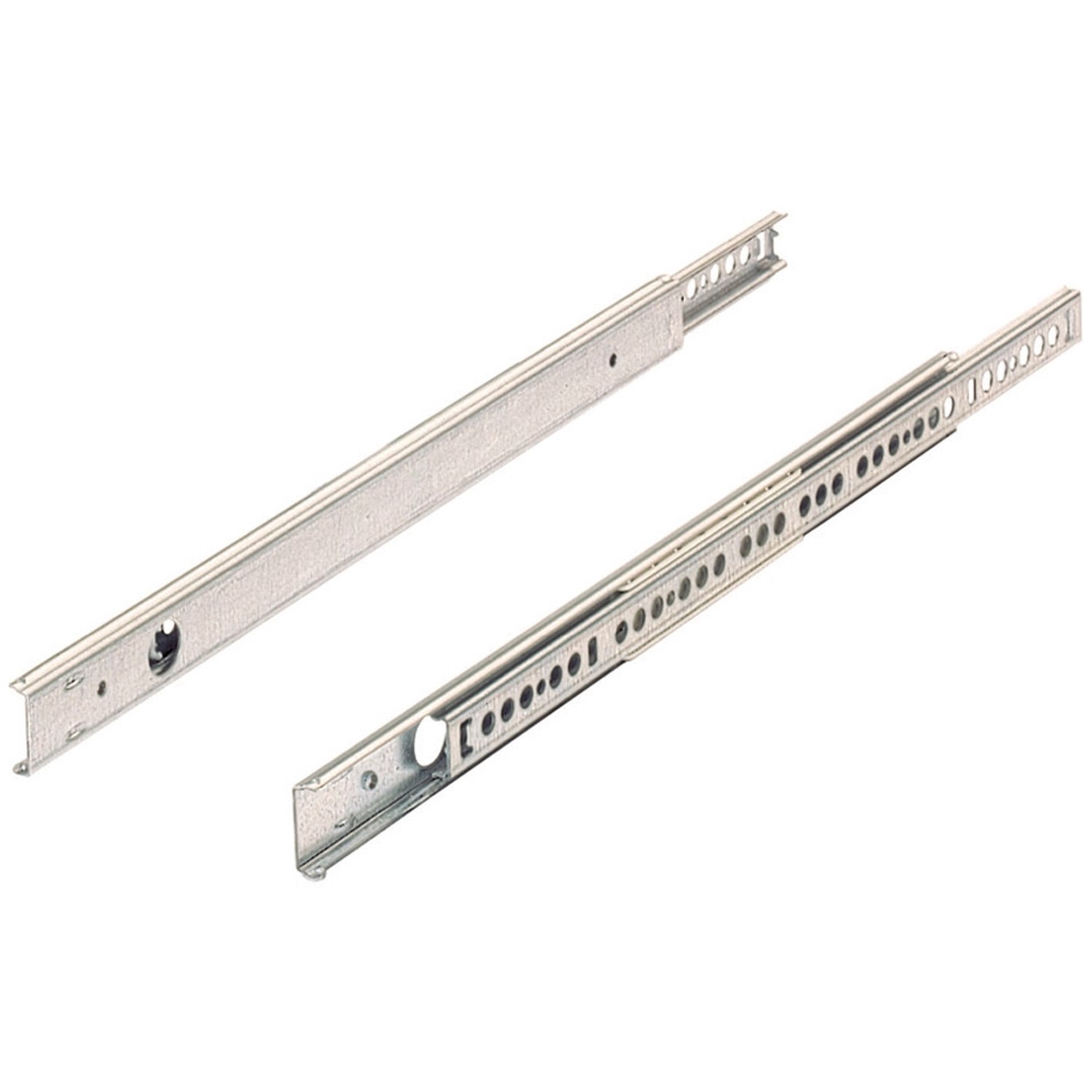 Hettich Kugelteilauszug für Schubkästen mit 27 mm Nut 345 - 550 mm