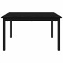 Quadratischer Couchtisch in Schwarz Eichen-Optik (80x80 cm) von vidaXL.