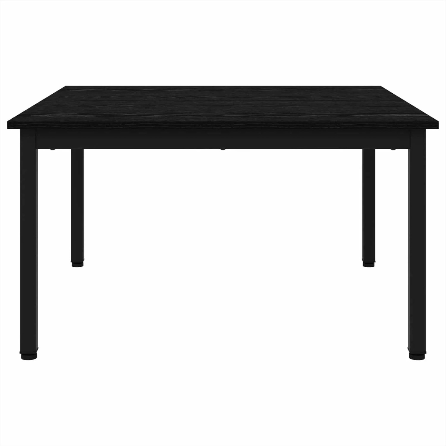 Quadratischer Couchtisch in Schwarz Eichen-Optik (80x80 cm) von vidaXL.