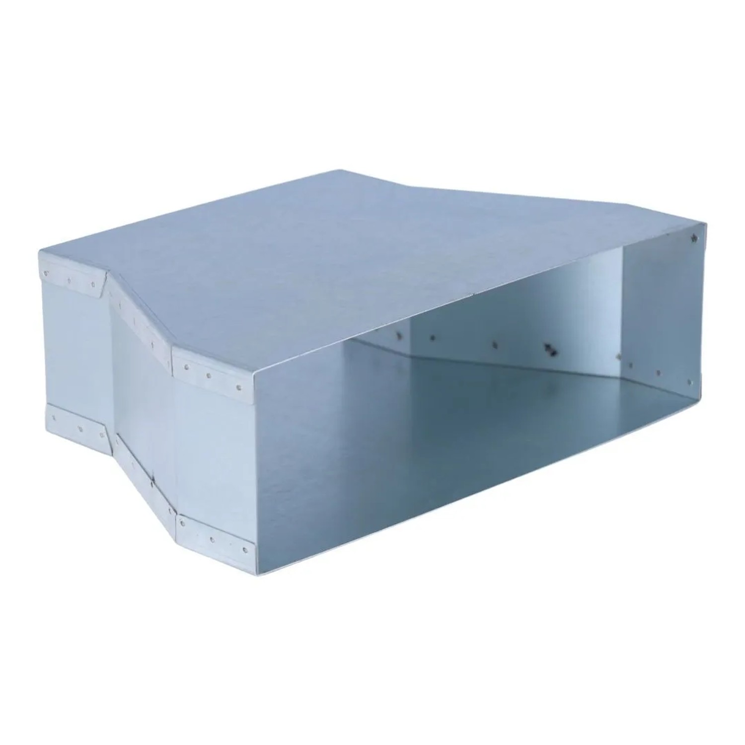 Subtiel Flachkanal Adapter für Open Air Wall 300 x 90 mm Auf 200 x 90 mm