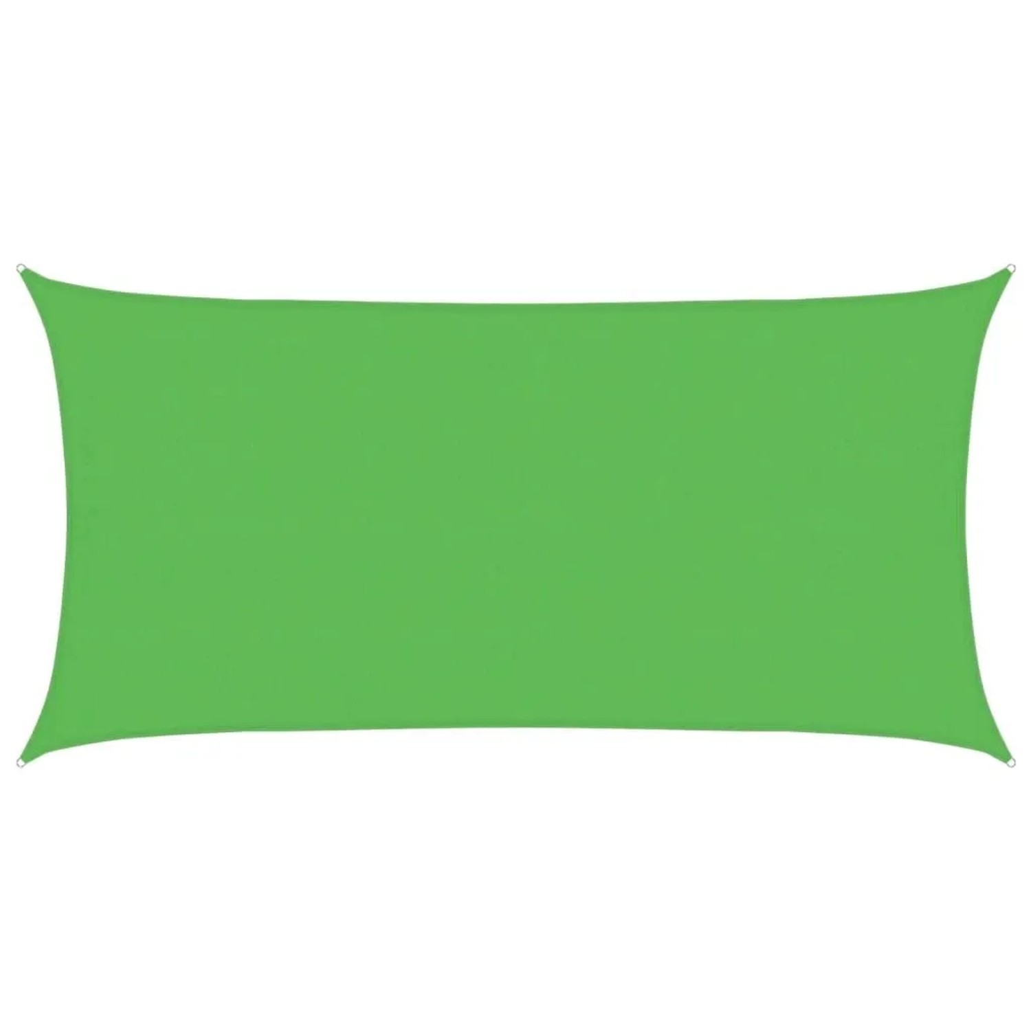 Furnicato Sonnensegel 160 G M² Hellgrün 4x7 M Hdpe