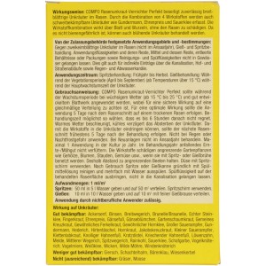 Compo Rasenunkraut-Vernichter Perfekt 110ml zur Unkrautbekämpfung im Rasen. Flüssigkonzentrat zum Spritzen und Gießen.